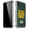 NFL Green Bay Packers Team Motto iPhone XS Max Clear Case